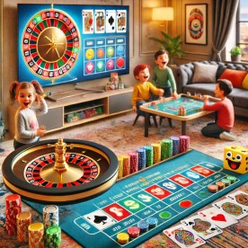 Les jeux de casino à la maison : un divertissement éducatif pour toute la famille