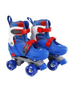 Street Rider Roller Skates Blue Adjustable, Size 31-34