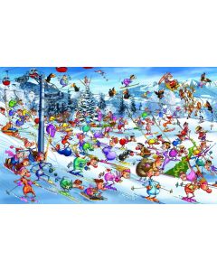 Puzzle 1000 pièces Ski