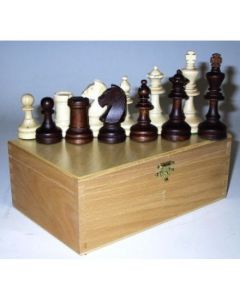 Pions d'échecs de compétition en bois Arthurus