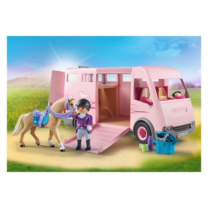 Van avec Chevaux Playmobil Country 71237 - La Grande Récré