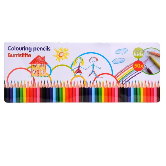 Jouet-Plus Crayons de couleur gras, 12pcs, modèle aléatoire 31977