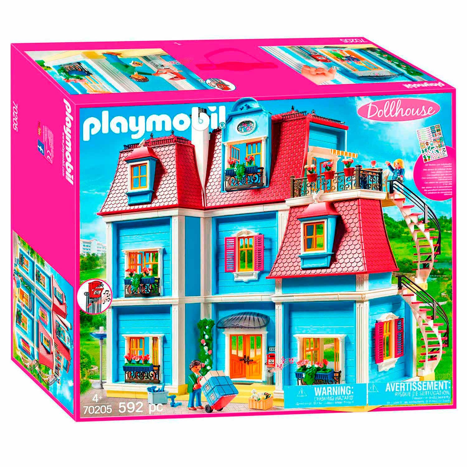 PLAYMOBIL 70205 Grande maison traditionnelle Dollhouse 4+