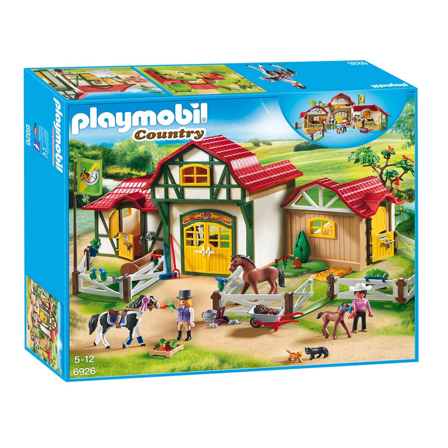 Playmobil - Country 71239 Cavaliers, Chevaux et Pique-Nique